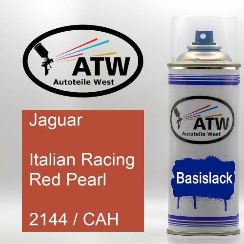 Jaguar, Italian Racing Red Pearl, 2144 / CAH: 400ml Sprühdose, von ATW Autoteile West.